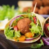 Falafel kebab