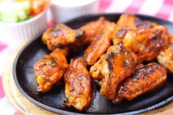 Sweet chilli chicken wings