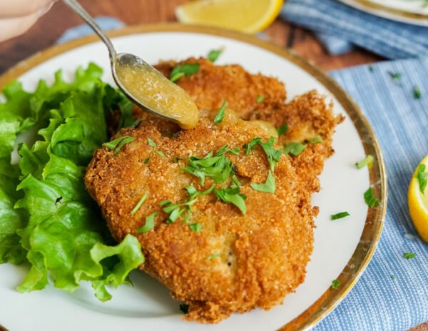 veg schnitzel container